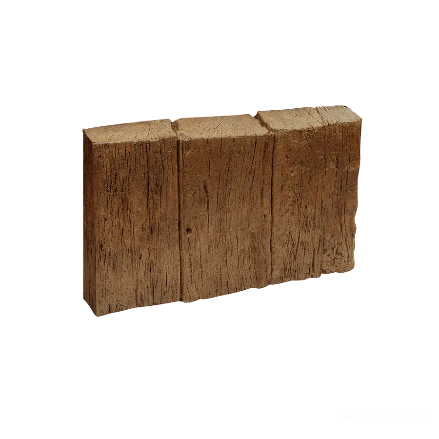 DITON Obrubník palisádový Dub tmavý