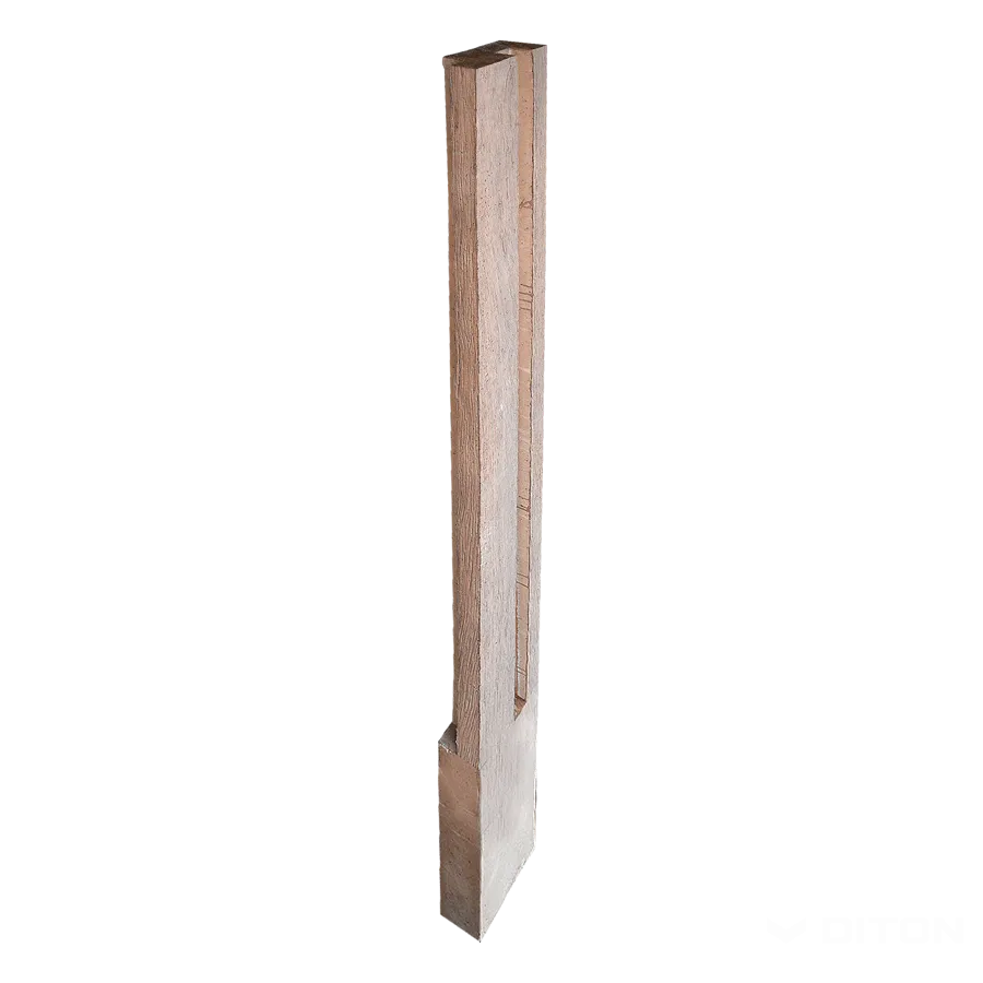 DITON Quick wall wood - sloupek dělený rohový 180 Dub světlý