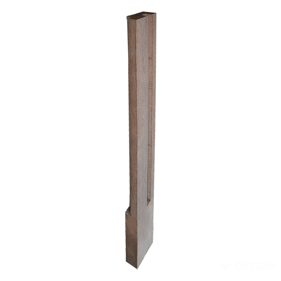 DITON Quick wall wood - sloupek dělený rohový 180 Dub tmavý