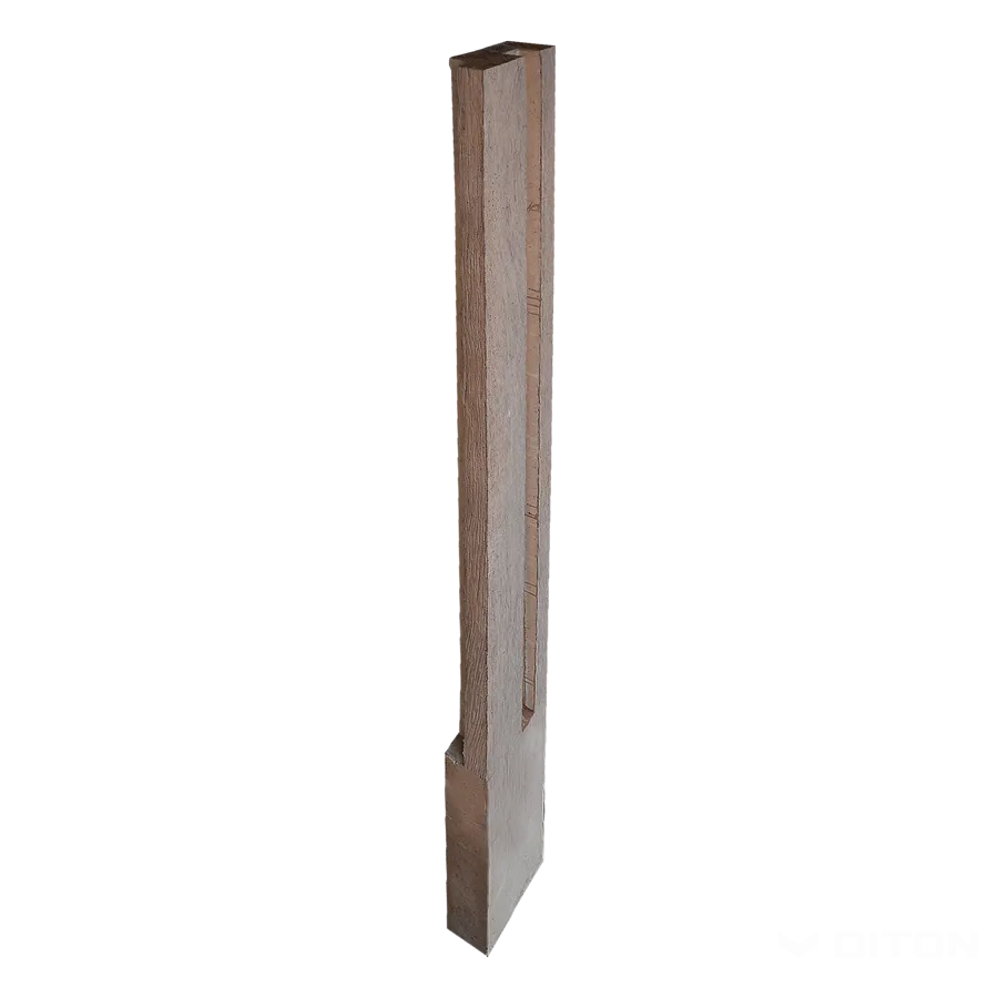 DITON Quick wall wood - sloupek dělený rohový 150 Dub tmavý