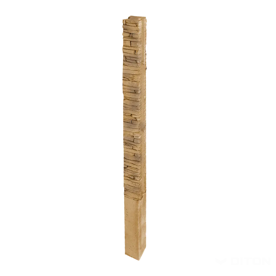 DITON Quick wall stone - sloupek průběžný 240 hnědý mix