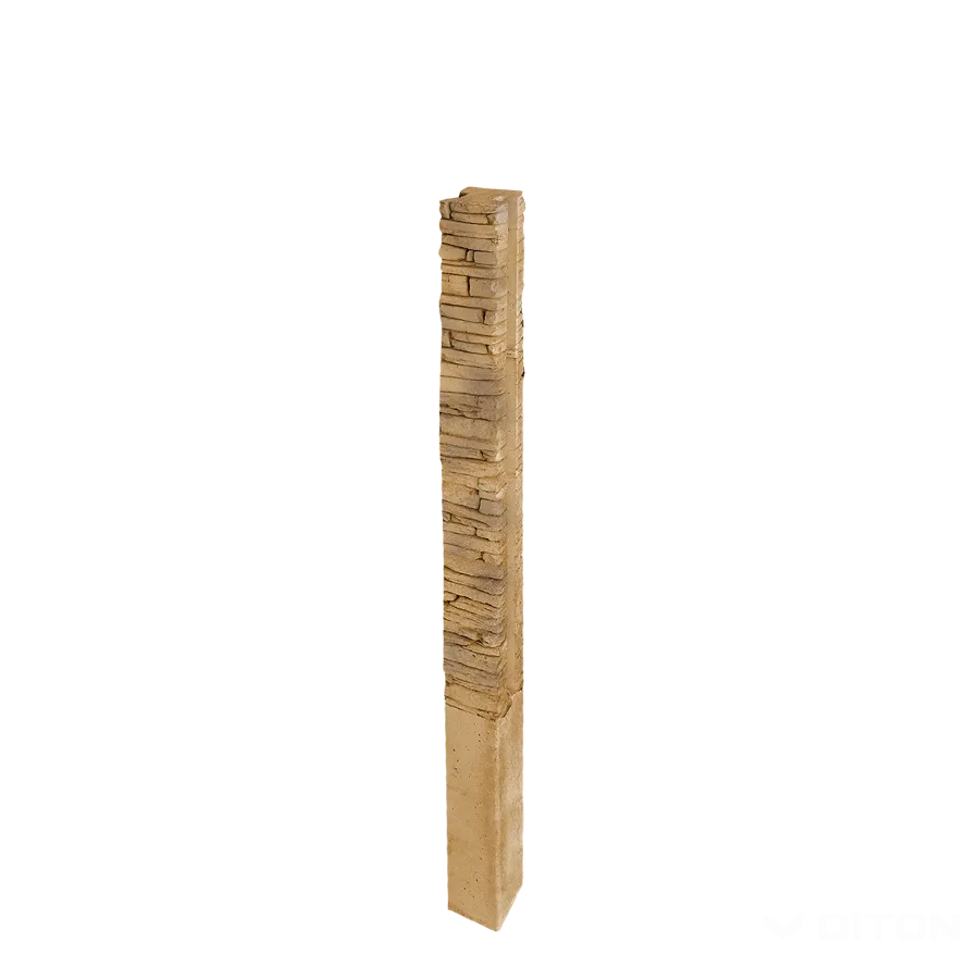 DITON Quick wall stone - sloupek průběžný 200 hnědý mix