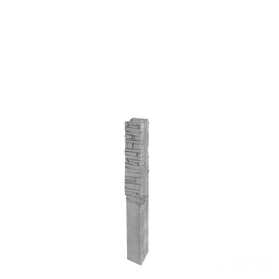 DITON Quick wall stone - sloupek průběžný 120 přírodní