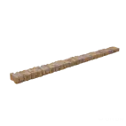 DITON Quick wall stone - stříška desková hnědý mix