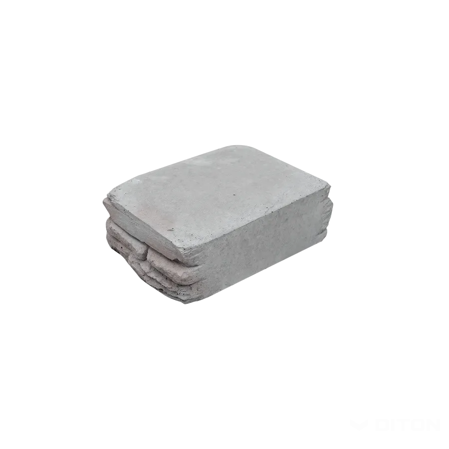 DITON Quick wall stone - sloupková stříška šedý mix