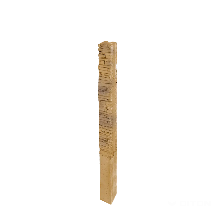 DITON Quick wall stone - sloupek rohový 200 hnědý mix