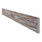 DITON Quick wall stone - plotová výplň oboustranná šedý mix