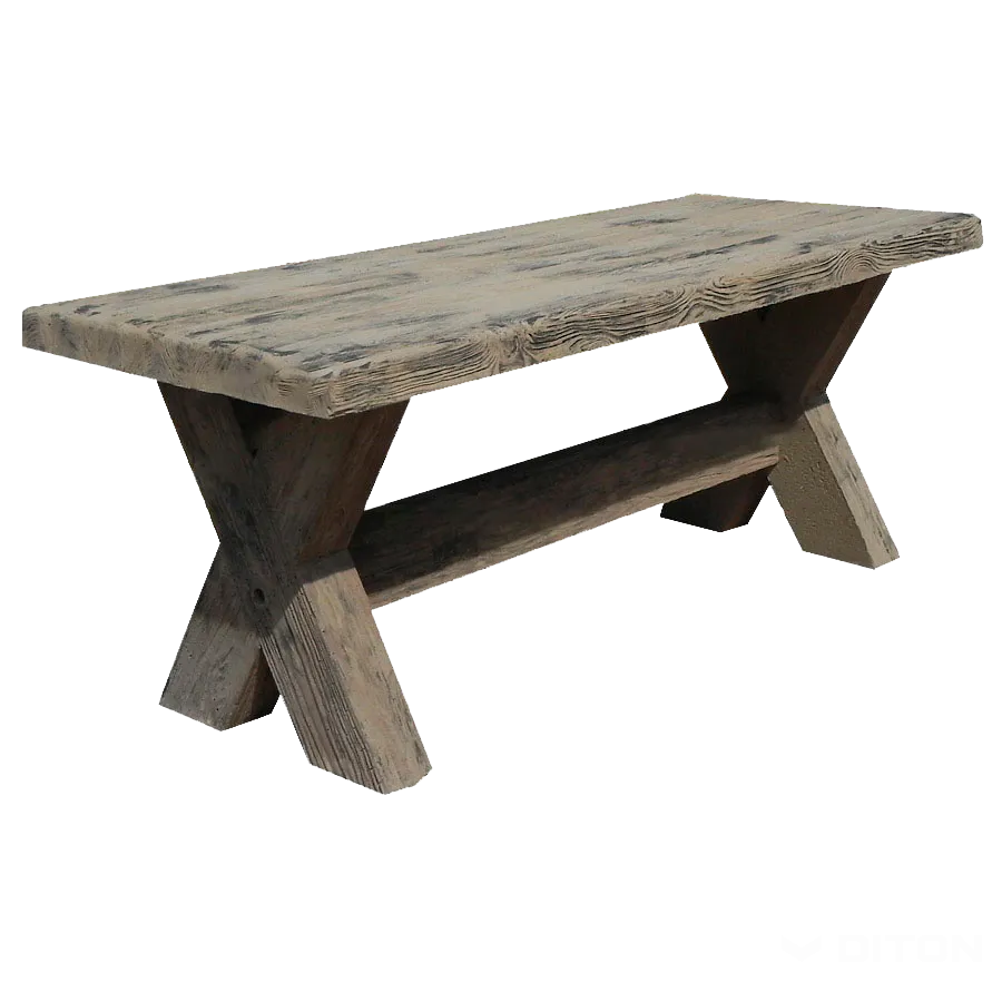 DITON Stůl typ fošna 200 natur patina