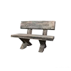 DITON Lavice typ fošna s opěradlem 120 natur patina