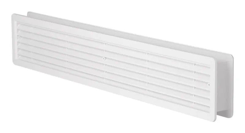 HACO Větrací mřížka dveřní 500x90 bílá (balení 2ks)