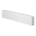 HACO Větrací mřížka dveřní 500x90 bílá (balení 2ks)