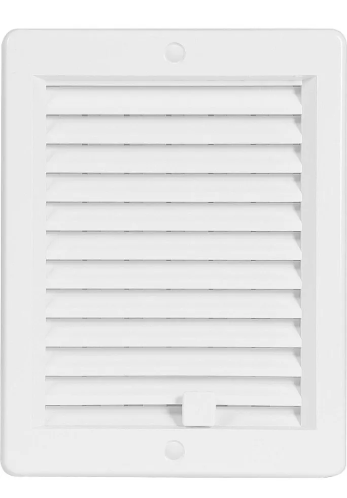 HACO Větrací mřížka s rámečkem uzavíratelná 150x200 bílá