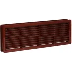 HACO Větrací mřížka dveřní 400x130 hnědá (balení 2ks)