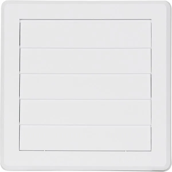 HACO Větrací mřížka gravitační 175x175 G/125 bílá