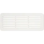 HACO Větrací mřížka 150x60 bílá (balení 2ks)