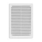 HACO Větrací mřížka se síťovinou - krytka 200x300 bílá