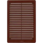 HACO Větrací mřížka se síťovinou - krytka 200x300 hnědá