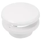 HACO Talířový ventil s regulací prům. 125 bílá