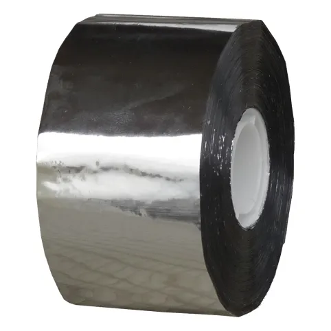 HASOFT Páska stříbrná PP pokovená 50mm/ 50m