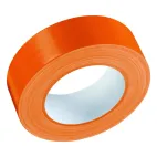 Páska stavební 50mm/50m oranžová, kaučuk. Lepidlo