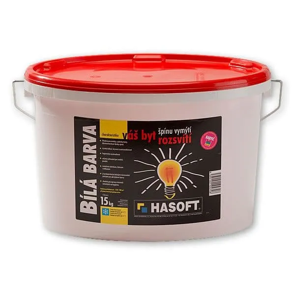 HASOFT BÍLÁ BARVA 15 kg