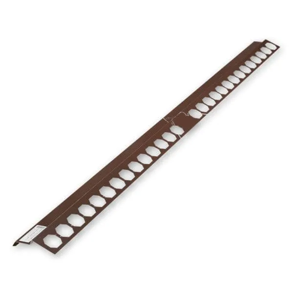 HASOFT BALKÓNOVÝ PROFIL ROHOVÝ 1×1 m HNĚDÝ