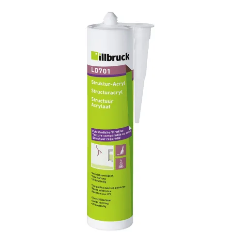 ILLBRUCK Tmel akrylový strukturální (LD701) bílý 310ml
