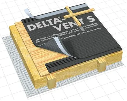 DORKEN DELTA fólie VENT S na bednění, š.150cm
