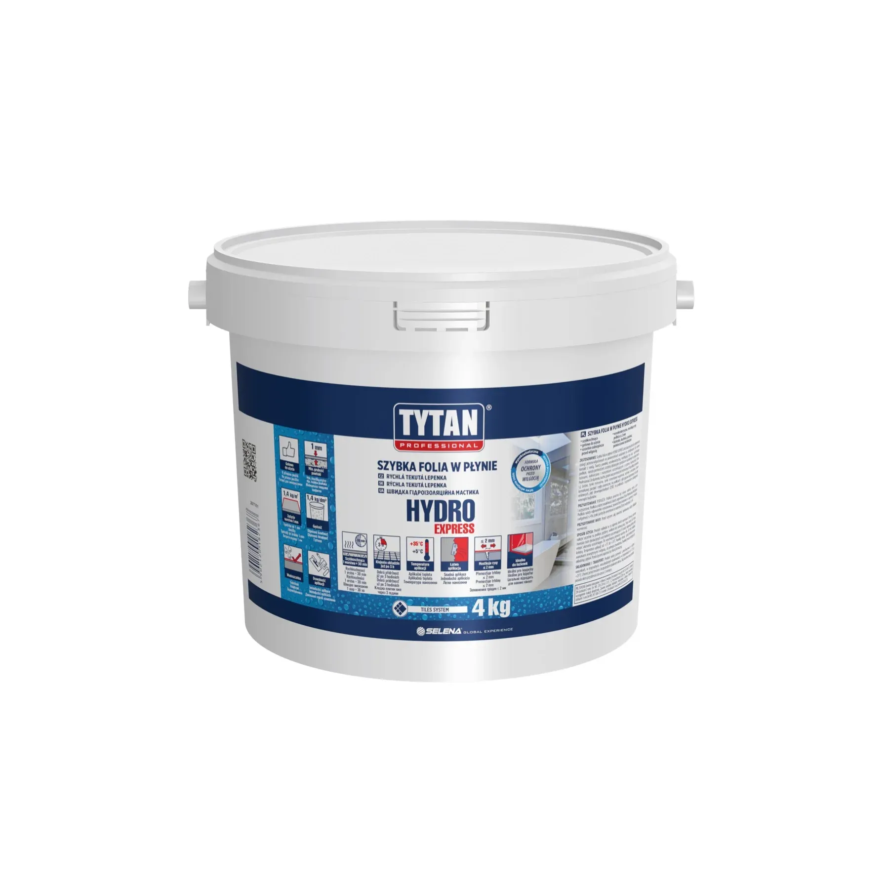 TYTAN tekutá jednosložková hydroizolace HYDROEXPRESS 4kg