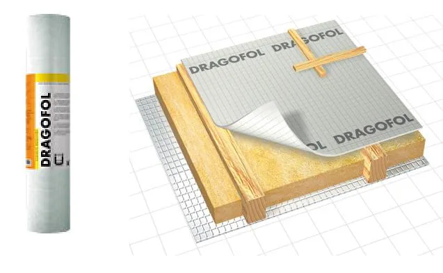 DORKEN  DRAGOFOL folie střešní pro provětrávané střechy, 140g/m2