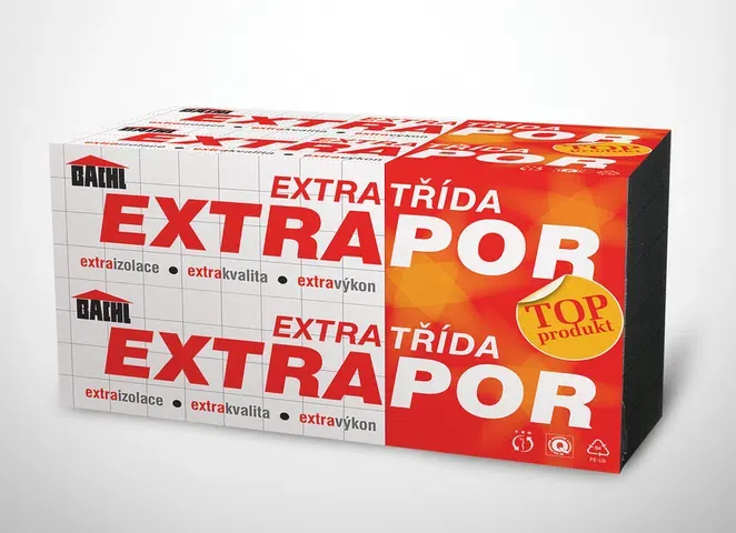 polystyren.EXTRAPOR 150S šedý STABIL, 1000x500x 20mm, 12.5m2/bal