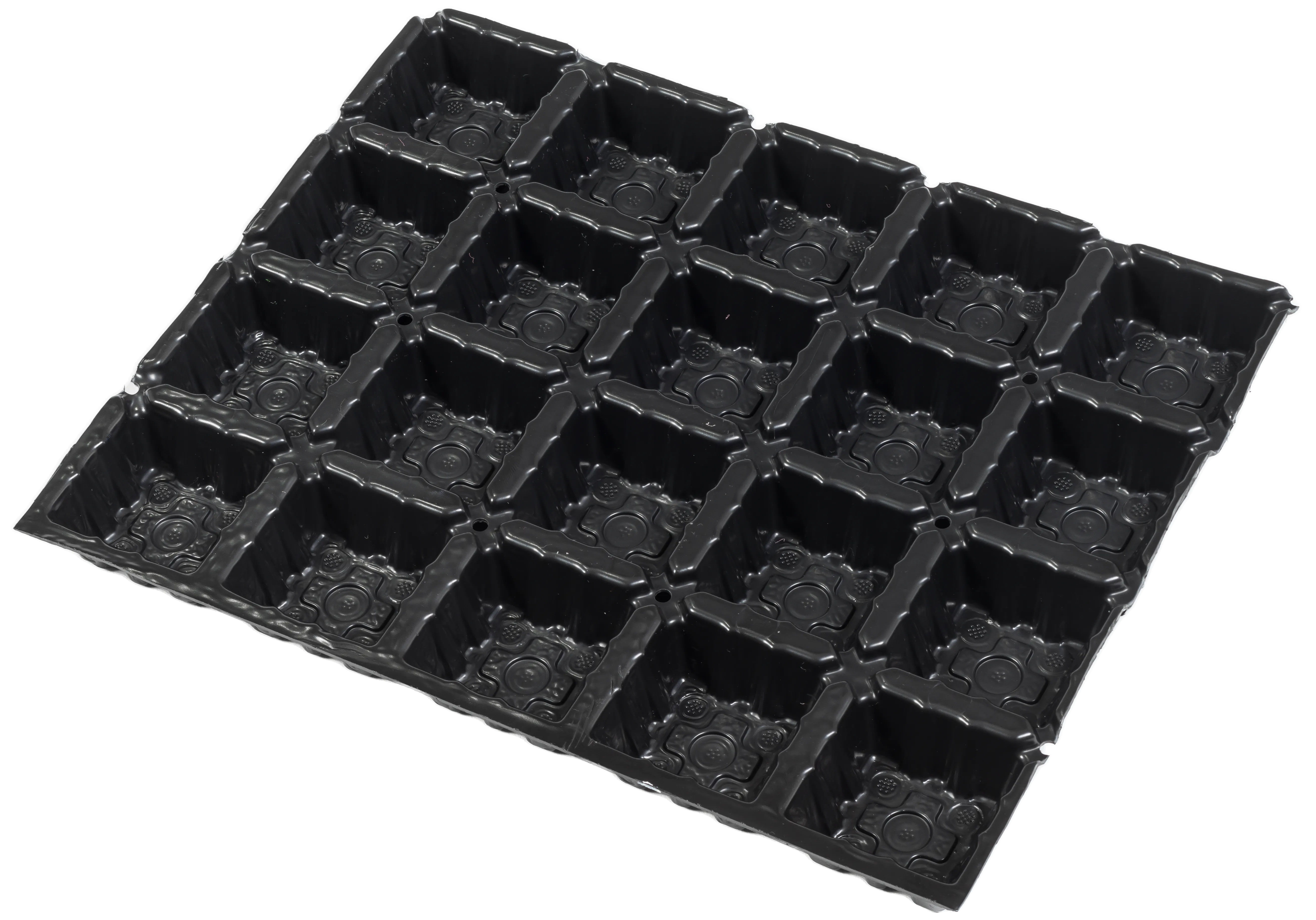 nopová  folie pro zelené střechy PLATON DE25, 2220x1330mm=2.9526m2