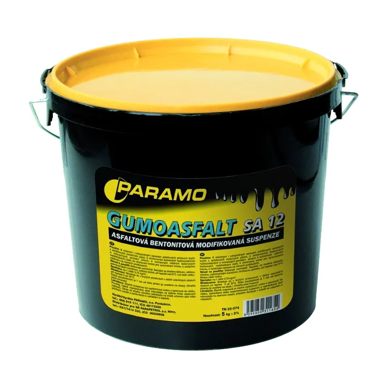 SA 12/B1 gumoasfalt     102 kg