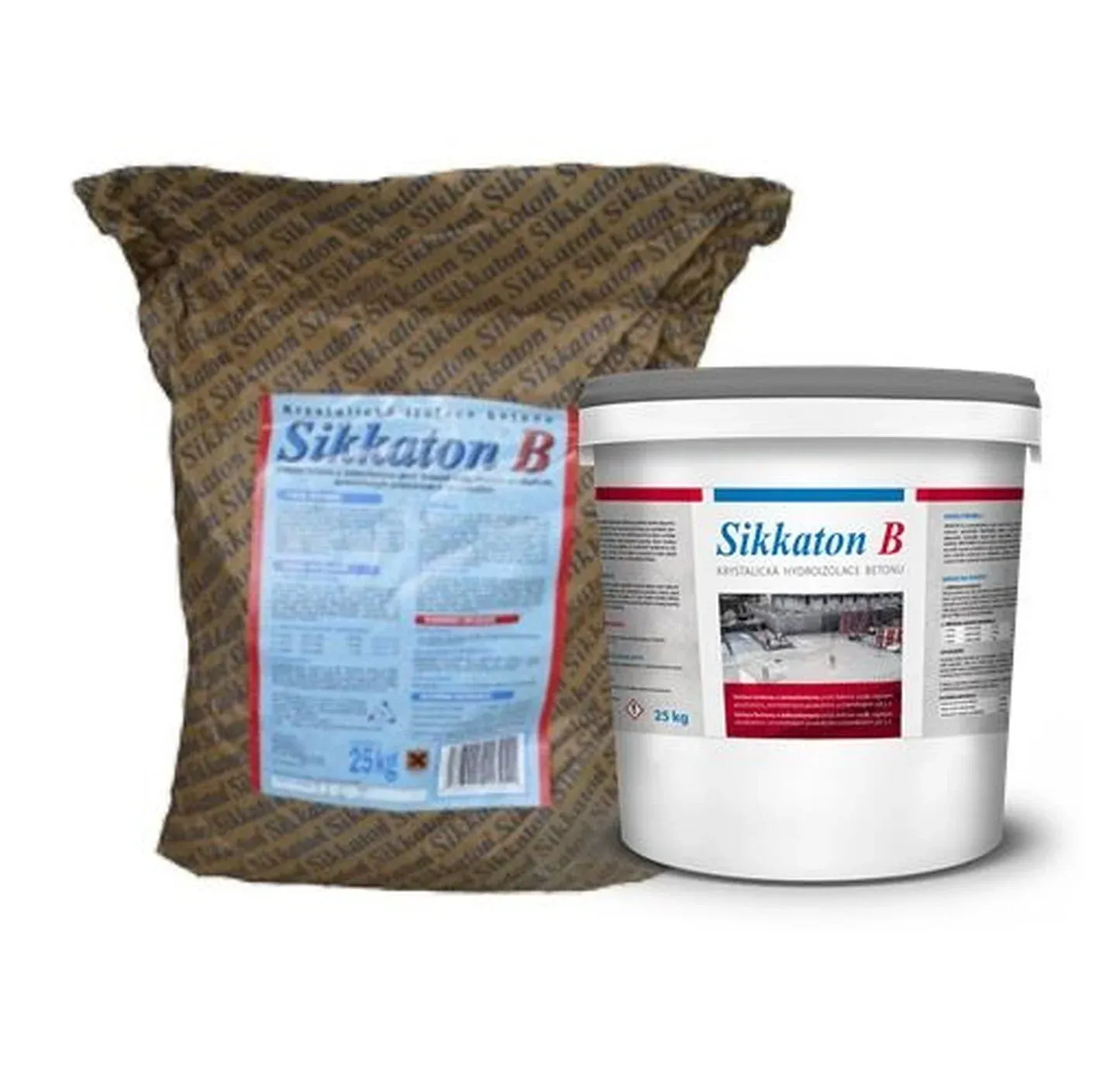 SIKKATON B, hydroizolační nátěr na principu krystalizace, 25kg