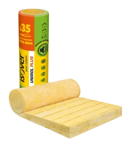 ISOVER  UNIROLL  PLUS 0,036, tl.140mm, 5,16m2/bal