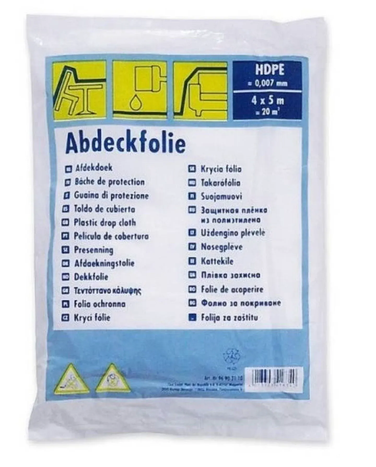 CIRET fólie zakrývací, 50my,  4x12,5m