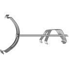 SDK rychlozávěs pružinový oblouk s akustickou gumou, 35001