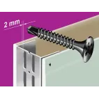 SDK rychlošroub  TN 80mm,     250ks, 77080