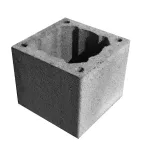 SCHIEDEL komínová tvárnice STABIL 25, jednoprůduchová, 480x480x330mm      VÝPRODEJ