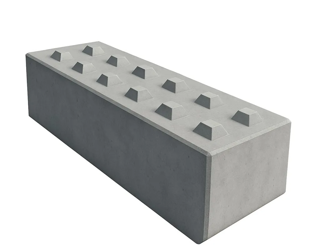 LEGO betonový blok 1800x600x600mm