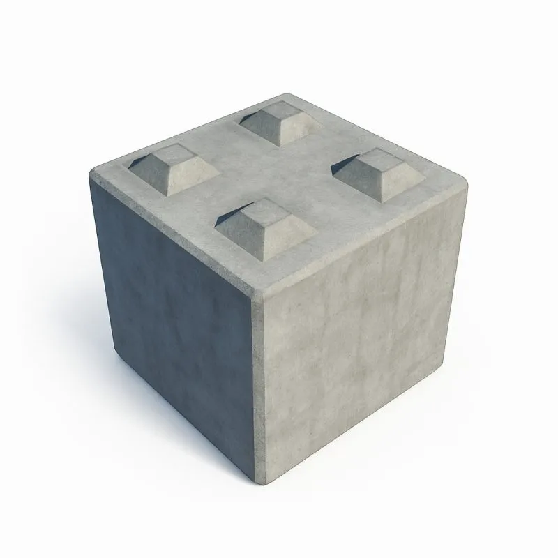 LEGO betonový blok 600x600x600mm