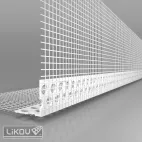 lišta rohová s tkaninou LK HOBBY VERTEX 100x100mm, PVC 2.5m