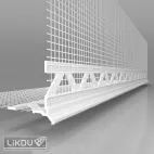 lišta rohová  LK-H 06 PVC 100/2500 Vertex 6mm