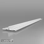 lišta omítník PVC tl.omítky 8mm, 2500mm