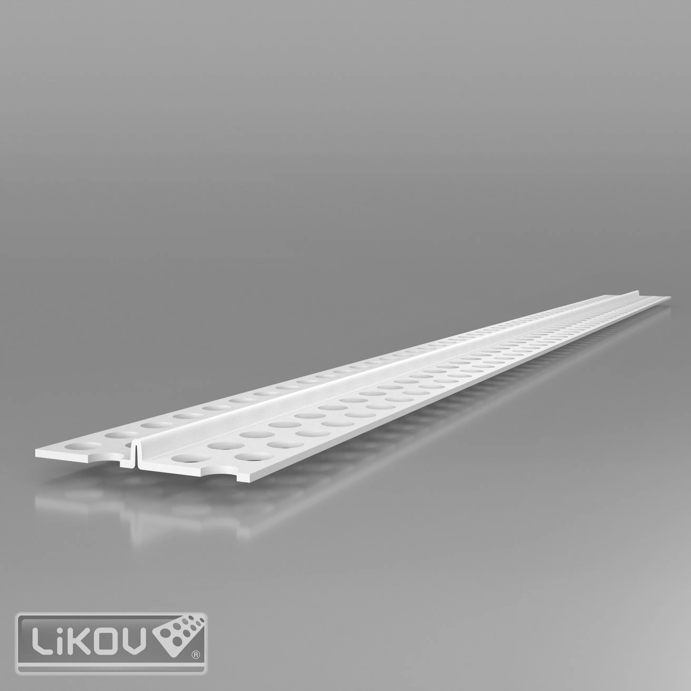 lišta rychloomítník P-RO PVC, pro omítky tl. 4mm, 3000mm
