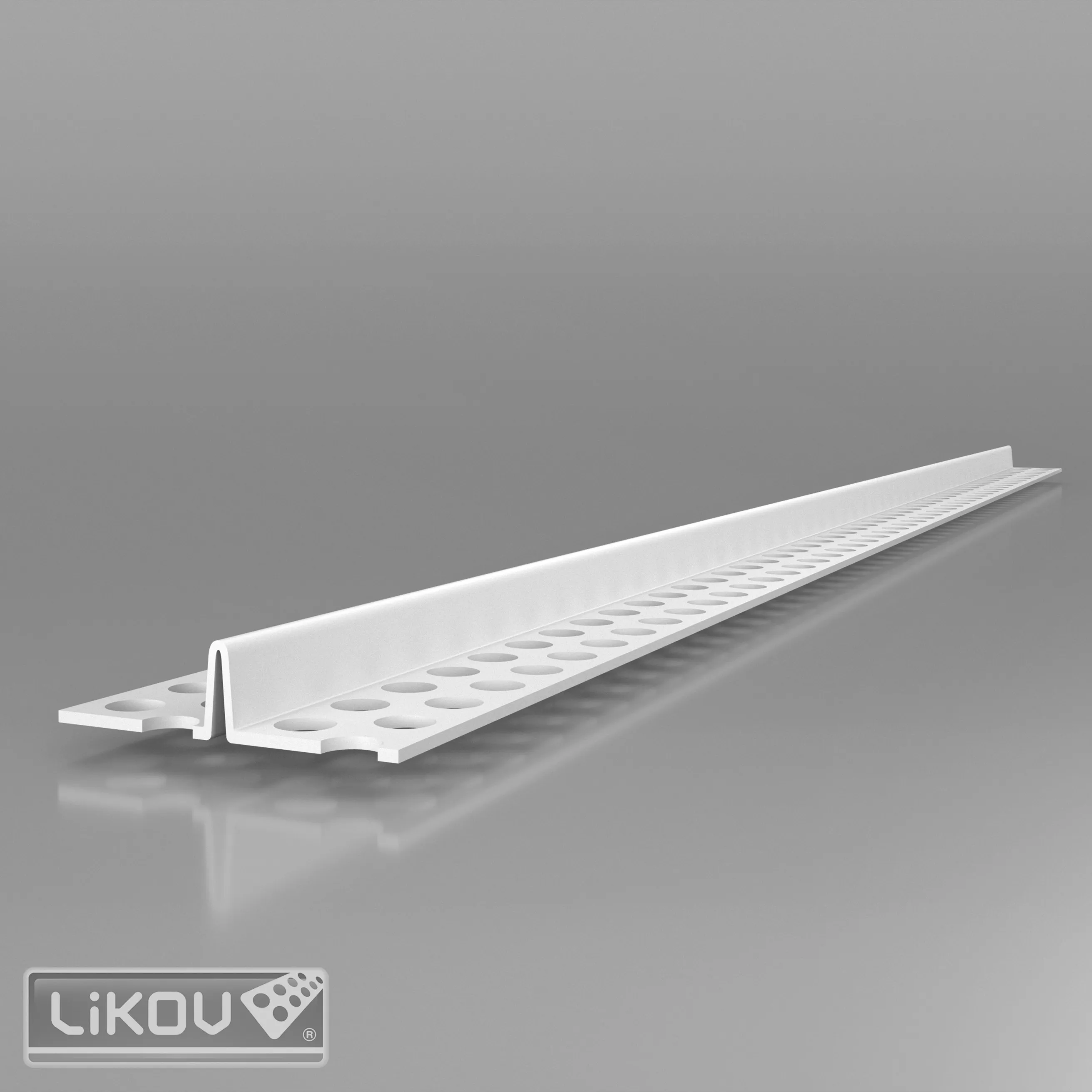 lišta rychloomítník P-RO PVC, pro omítky tl. 8mm, 3000mm