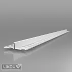 lišta rychloomítník P-RO PVC, pro omítky tl. 8mm, 3000mm