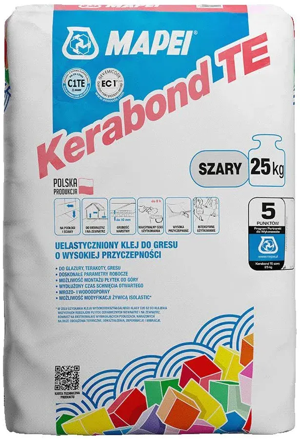 MAPEI KERABOND TE ŠEDÝ - 25 kg