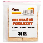 klílnek podložky diletační dřevěné 30ks/bal