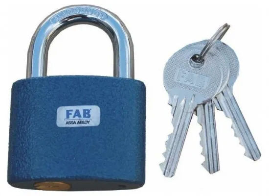 zámek visací VZ 1466/52 NS 3kl.FAB